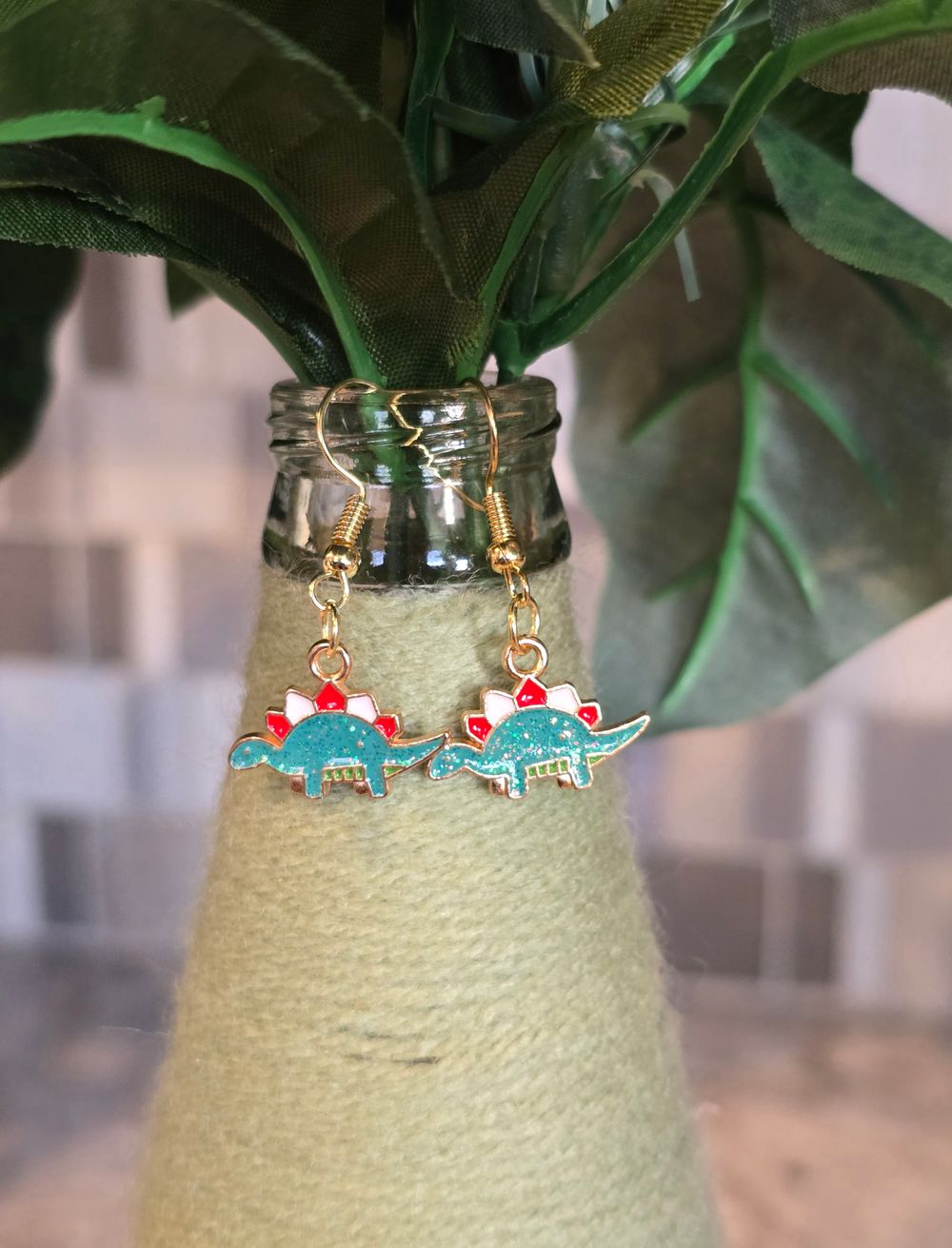 Dino Earrings